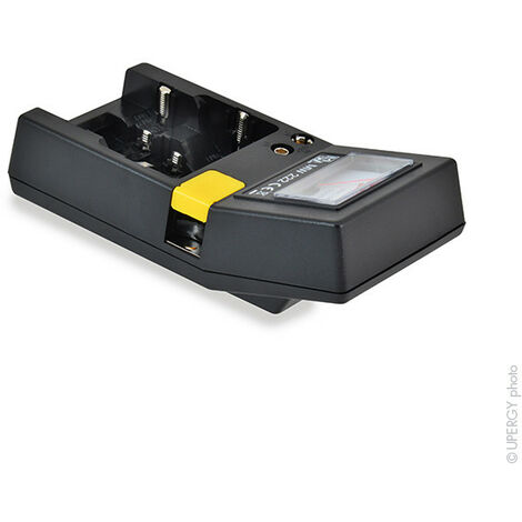 Testeur de batterie, détecteur de capacité de batterie, testeur de piles AA/AAA,  piles rechargeables 90 x 60 mm, piles bouton pour mesurer la puissance de  la batterie : : High-Tech