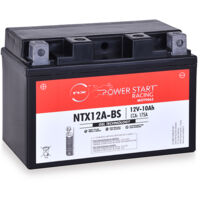 NX – Batterie moto Gel 12V 10Ah – Compatible YTX12A-BS / NTX12A-BS – Technologie gel pour performance accrue – Charge rapide recommandée