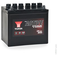 Yuasa - Batterie tondeuse Yuasa 12N24-3A / 895 12V 26Ah - 12N24-3 ; 12N24-3A ; 1