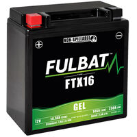 Fulbat - Batterie tondeuse YTX16 / FTX16 / YTX16-BS 12V 14Ah - 532 43 71-57;5324