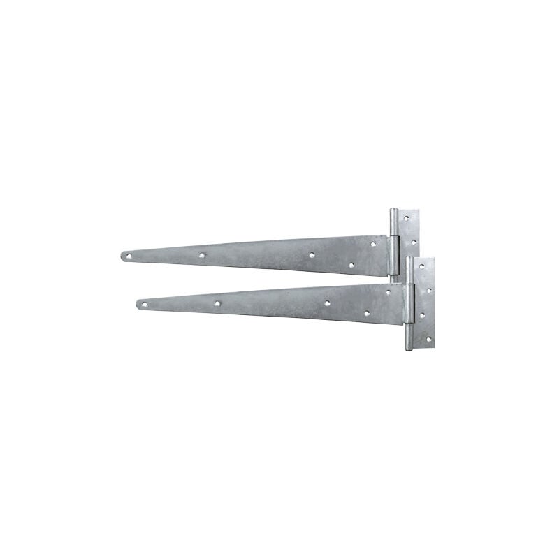 Taurus Strong Tee Hinge Pair 250mm (10inch) Galvanised (Pair)