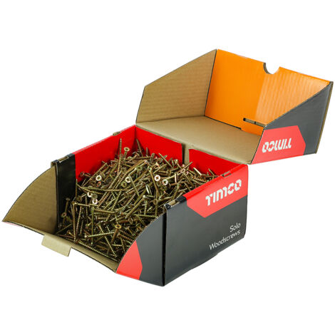 TIMCO Solo Countersunk Gold Woodscrews - 5.0 x 60