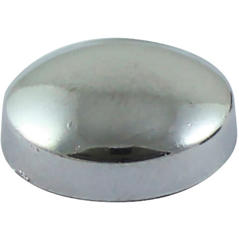 TIMCO Two Piece Screw Caps Chrome - To fit 3.5 to 4.2 Screw (1/2)