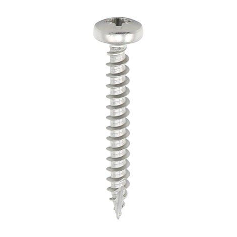 Timco 6.0 x 40mm Classic Stainless Steel Pan Head Wood Screws Qty 200