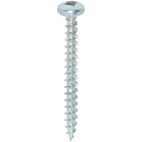 TIMCO Solo Pan Head Silver Woodscrews - 4.0 x 40