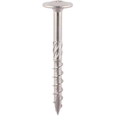 TIMCO Wafer Head A2 Stainless Steel Timber Screws - 8.0 x 80