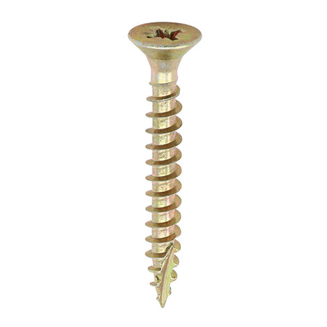 TIMCO Classic Multi-Purpose Countersunk Gold Woodscrews - 6.0 x 45