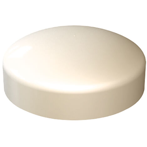 TIMCO Two Piece Screw Caps Cream - To Fit 3.5 to 4.2 Screw (1/2)