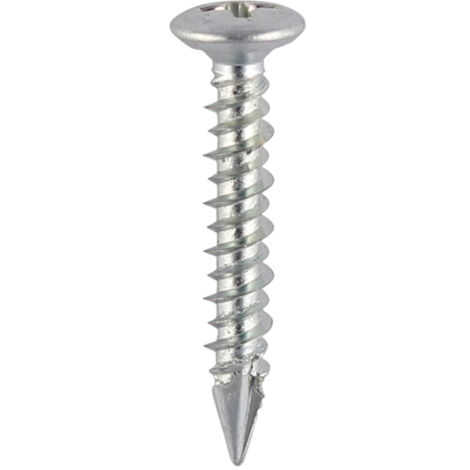 TIMCO Window Fabrication Screws Pan Countersunk PH High-Low Thread Slash Point Zinc - 4.3 x 25