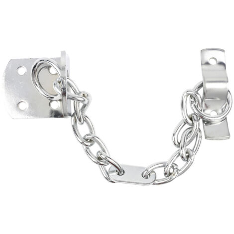 TIMCO Security Door Chain Satin Chrome - 44mm