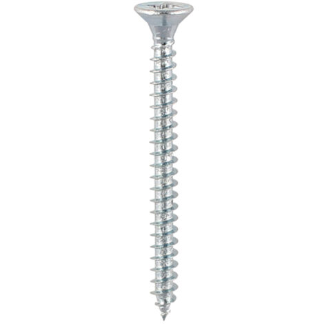 TIMCO Solo Countersunk Silver Woodscrews - 3.0 x 25