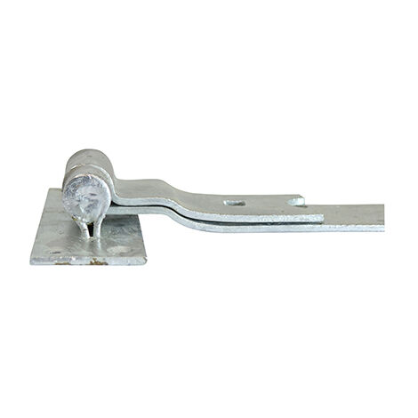 TIMCO Cranked Band & Hook On Plates Hinges Hot Dipped Galvanised - 450mm