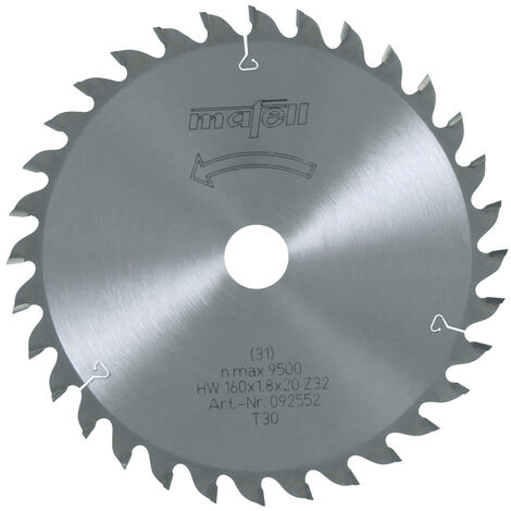 Mafell TCT Fine Cut Circular Saw Blade 160 x 20 x 1.8mm (32 Teeth) (1 Pack)