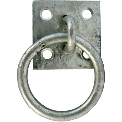 Taurus Ring on Plate 50mm (2inch) Galvanised (1 Pack)