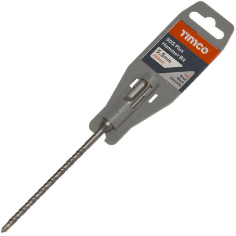 TIMCO SDS Plus Hammer Bits - 5.5 x 160 (1/2)