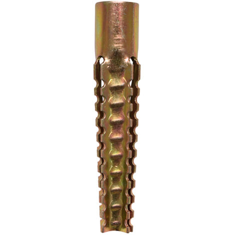 TIMCO Metal Expansion Wall Gold Plugs - 6.0 x 32