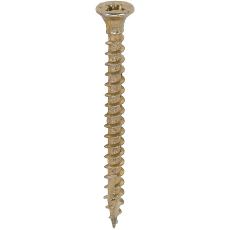 TIMCO C2 Strong-Fix Multi-Purpose Premium Countersunk Gold Woodscrews - 3.5 x 40