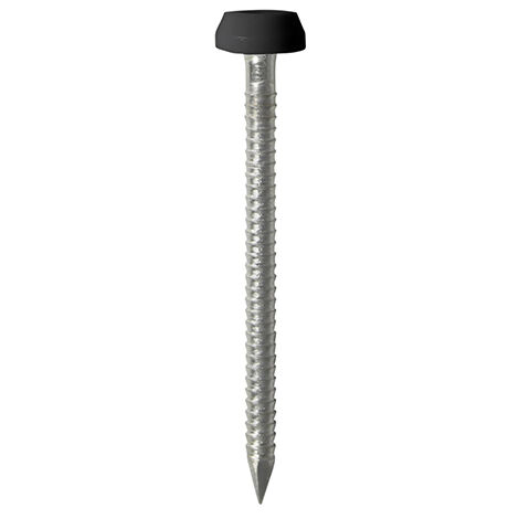 TIMCO Polymer Headed Pins A4 Stainless Steel Black - 40mm