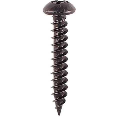 Timco Blackjax Woodscrews PZ2 - 6mm x 1 Inch (200 Box)