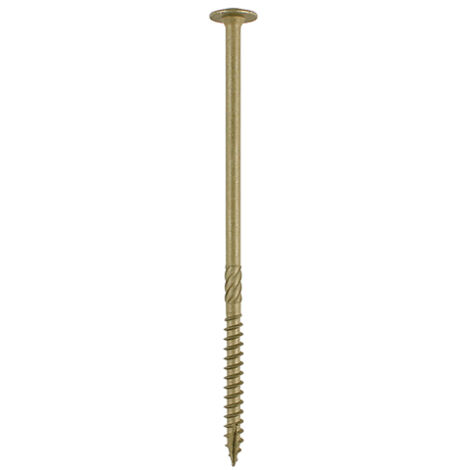 TIMco 8.0 x 250mm In-Dex Wafer Head Green Timber Framing Screws Qty 50 (1/2)