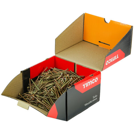 TIMCO Solo Countersunk Gold Woodscrews - 5.0 x 80
