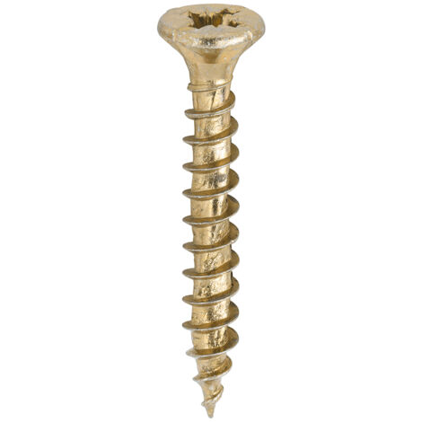 TIMCO Velocity Premium Multi-Use Countersunk Gold Woodscrews - 4.0 x 30 (1/5)