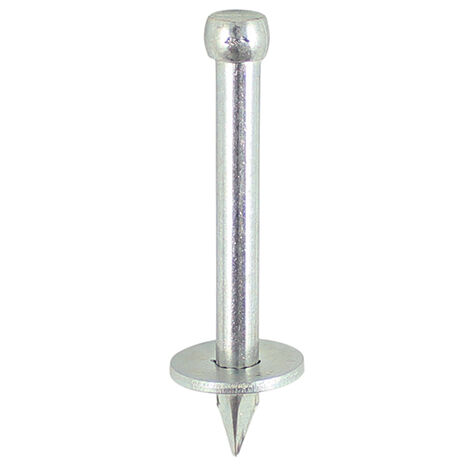 TIMCO Masonry Nails Washered Zinc - 30 x 3.70