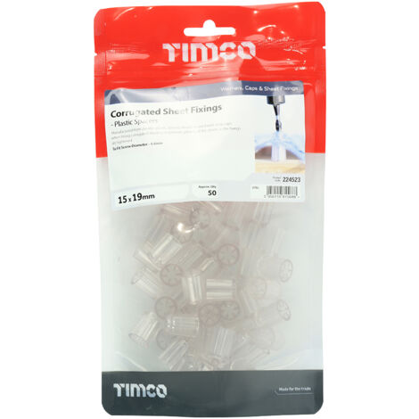 TIMCO Corrugated Sheet Spacer - 15.0 x 19