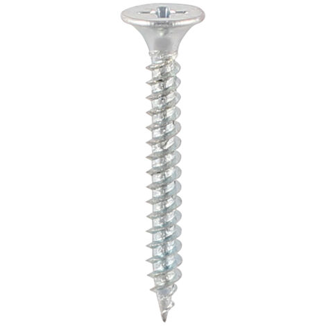 TIMCO Drywall Fine Thread Bugle Head Silver Screws - 3.5 x 38