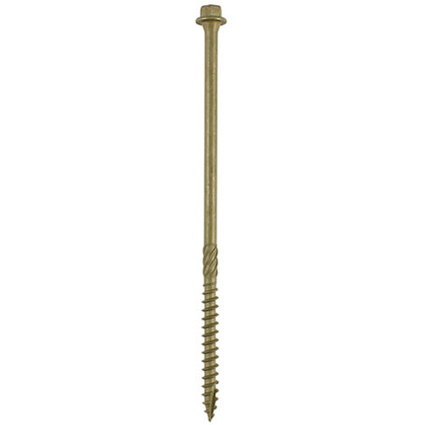 TIMco 6.7 x 250 In-Dex Hex Head Green Timber Framing Screws Qty 50