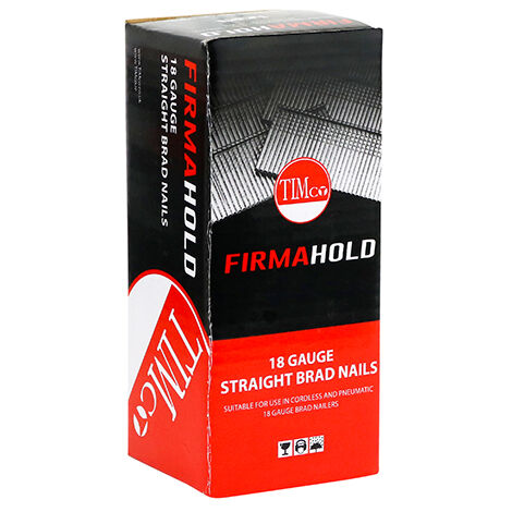 TIMCO FirmaHold Collated 18 Gauge Straight A2 Stainless Steel Brad Nails - 18g x 25