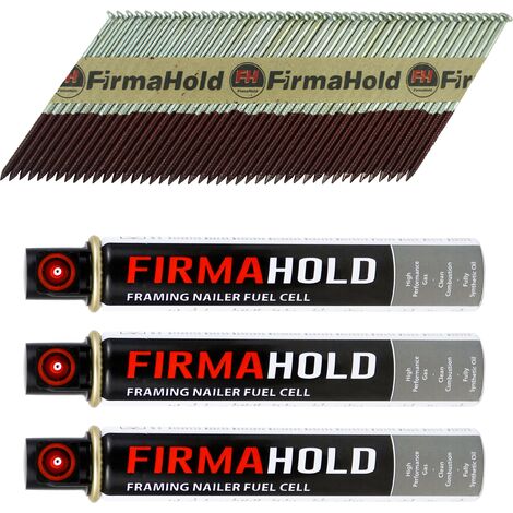 FirmaHold Ring Shank FirmaGalv 2.8 X 63mm Nails (3300 Box 3 Fuel Cells