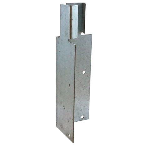 TIMCO Arris Rail Mortice Brackets Galvanised - 200 x 62 x 62