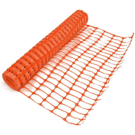 TIMCO Barrier Fencing Orange - 1m x 50m (1/2)