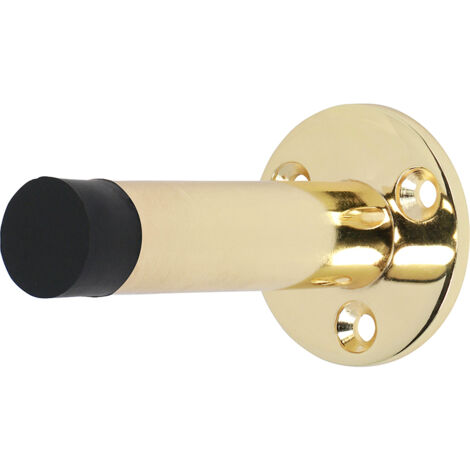 TIMCO Projection Door Stop Polished Brass - 70mm