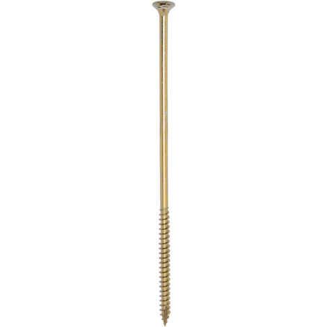 TIMCO Classic Multi-Purpose Countersunk Gold Woodscrews - 6.0 x 180
