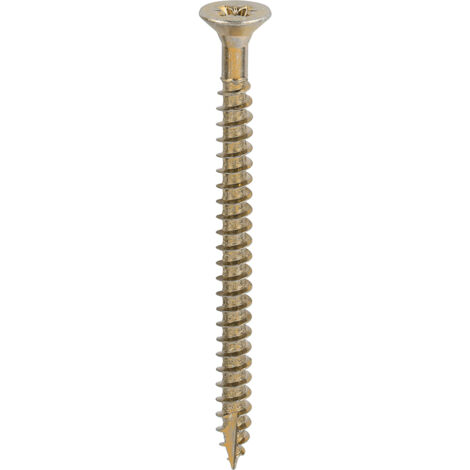 TIMCO Classic Multi-Purpose Countersunk Gold Woodscrews - 6.0 x 80