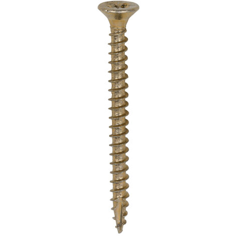 TIMCO Classic Multi-Purpose Countersunk Gold Woodscrews - 3.0 x 35