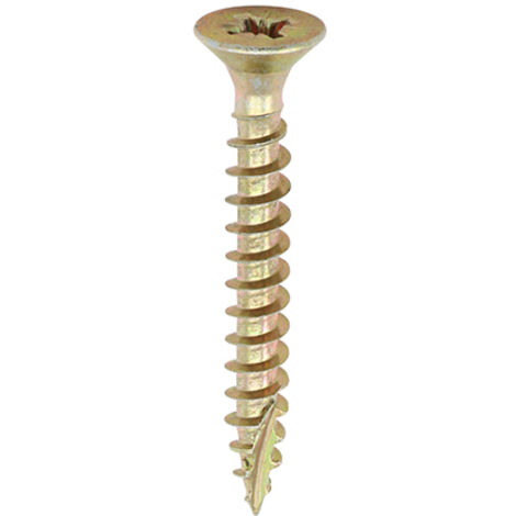 TIMCO Classic Multi-Purpose Countersunk Gold Woodscrews - 3.0 x 40