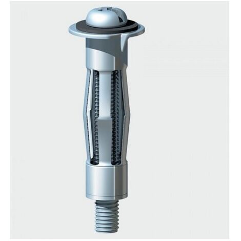 TIMCO Metal Cavity Anchors Silver - M4 x 38 (45mm Screw) (1/2)