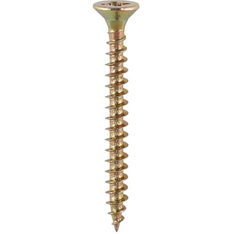 TIMCO Solo Countersunk Gold Woodscrews - 4.0 x 50