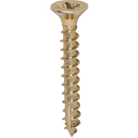 TIMCO Classic Multi-Purpose Countersunk Gold Woodscrews - 3.5 x 25