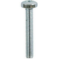 TIMCO Machine Pan Head Silver Screws - M5 x 30