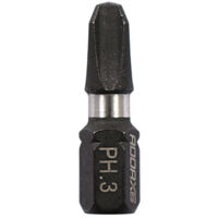 TIMCO X6 Impact Phillips Driver Bit - No.3 x 25