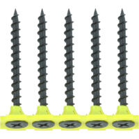 TIMCO Collated Drywall Coarse Thread Bugle Head Black Screws - 3.5 x 45