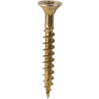 TIMCO C2 Clamp-Fix Multi-Purpose Premium Countersunk Gold Woodscrews - 5.0 x 40