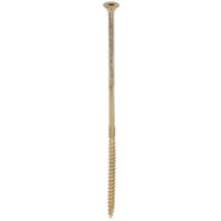 TIMCO C2 Clamp-Fix Multi-Purpose Premium Countersunk Gold Woodscrews - 6.0 x 180