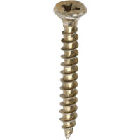 TIMCO Velocity Premium Multi-Use Countersunk Gold Woodscrews - 3.5 x 30