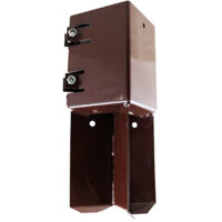 TIMCO Concrete In Shoe Bolt Post Support Bolt Secure Oxide Red - 100mm