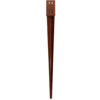 TIMCO Drive in Post Spike Quick Fit Oxide Red - 100 x 600mm